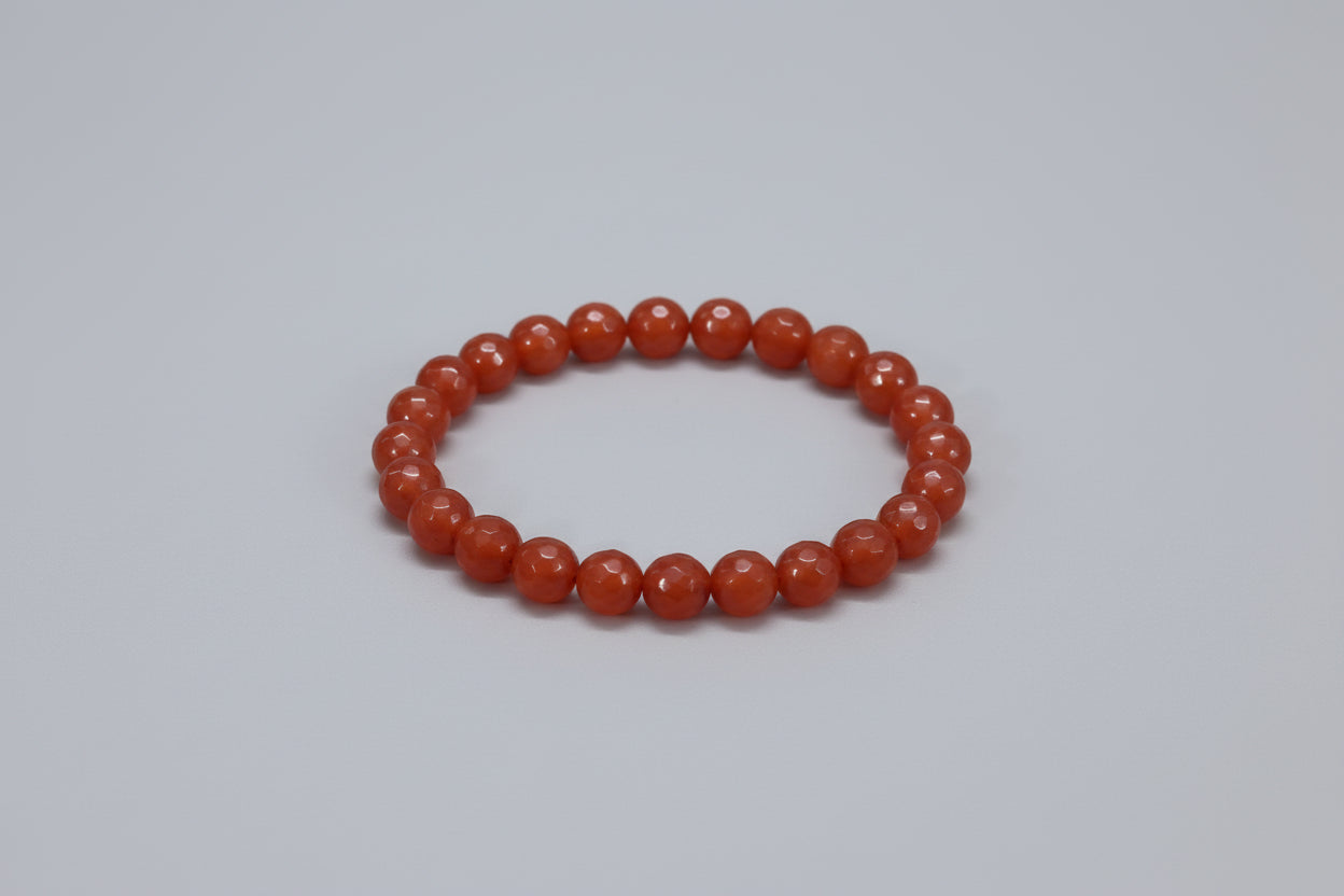 Warm Energy Carnelian Agate Bracelet