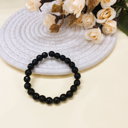 Inner Strength Black Onyx Agate Bracelet