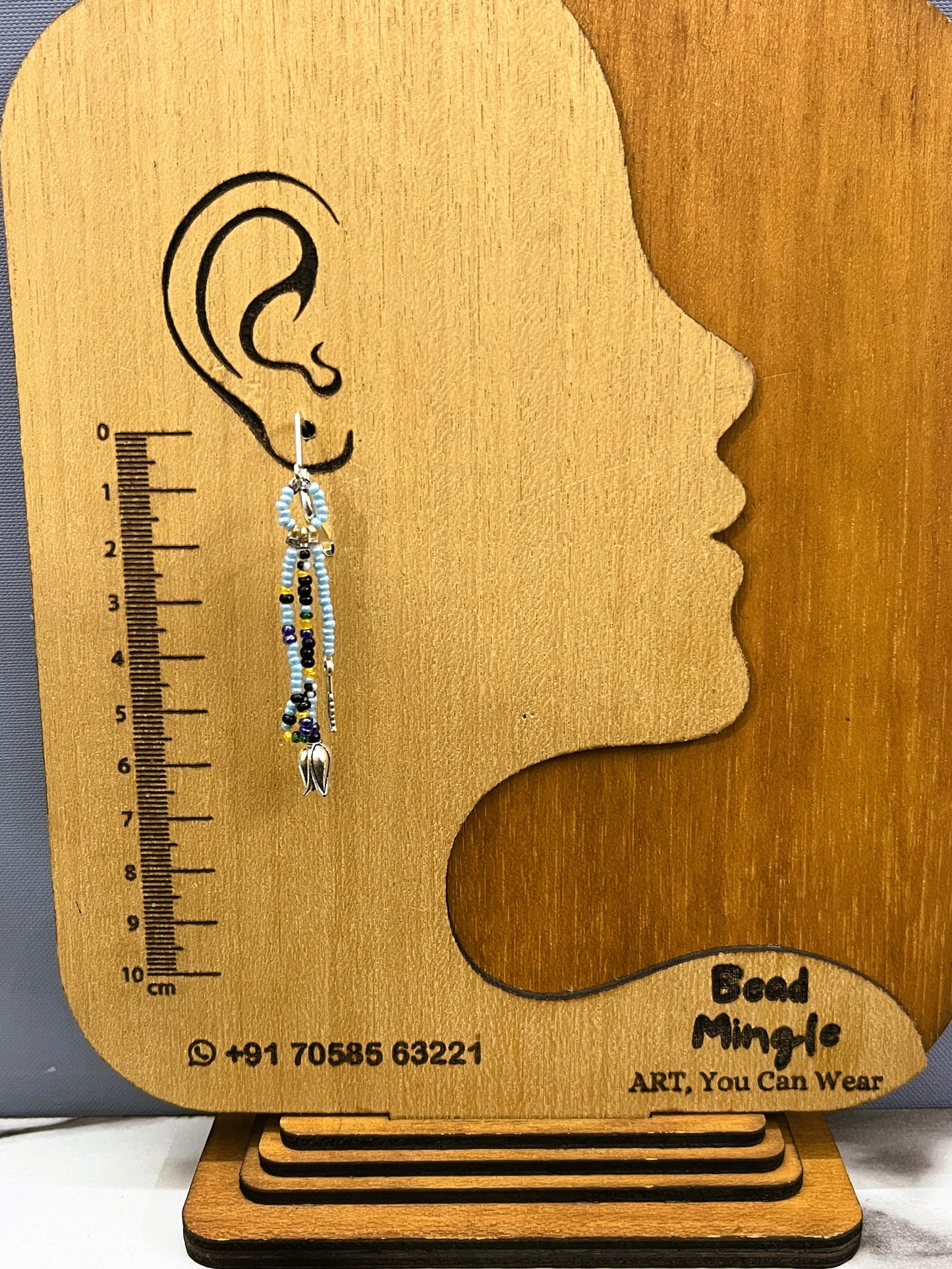 Firoza Charm Latkan Necklace Set