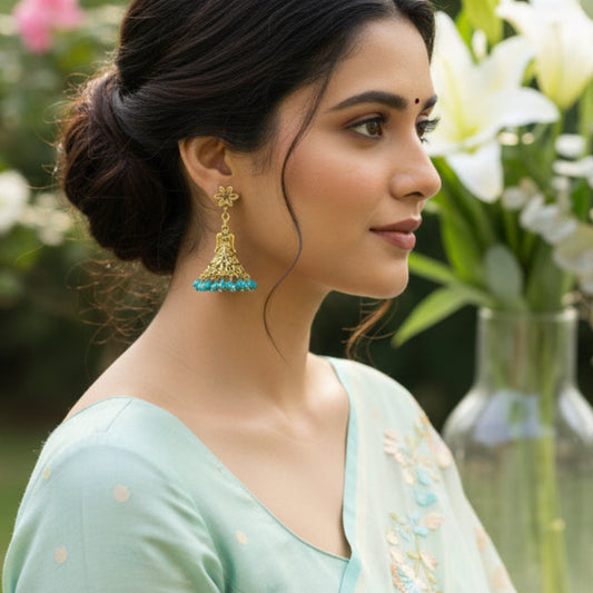 Saanjh Jhumka Earrings