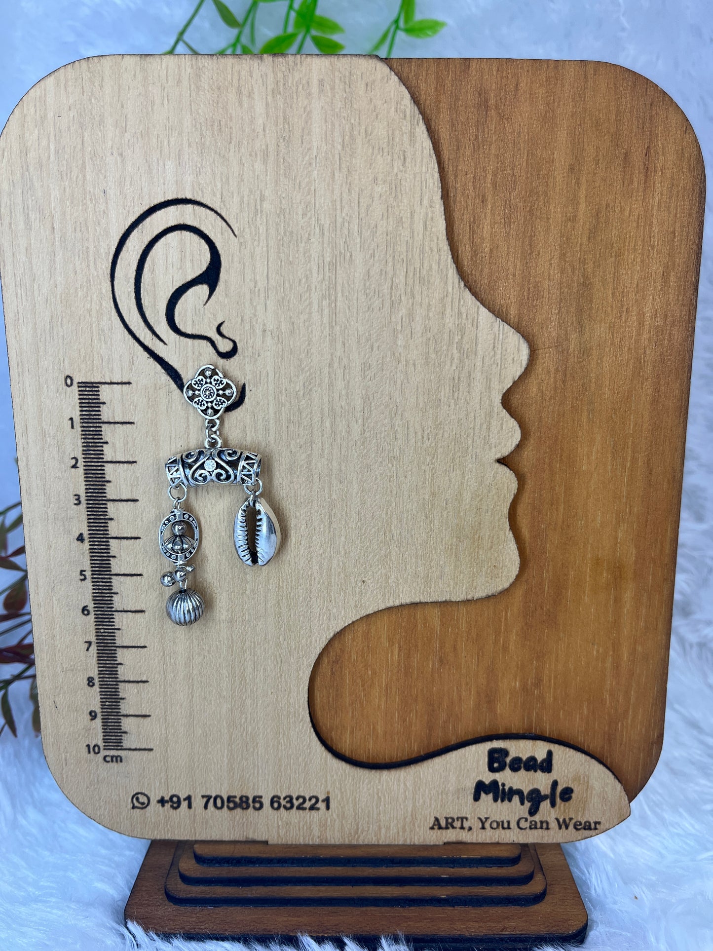 Whispering Charms Drop Earrings