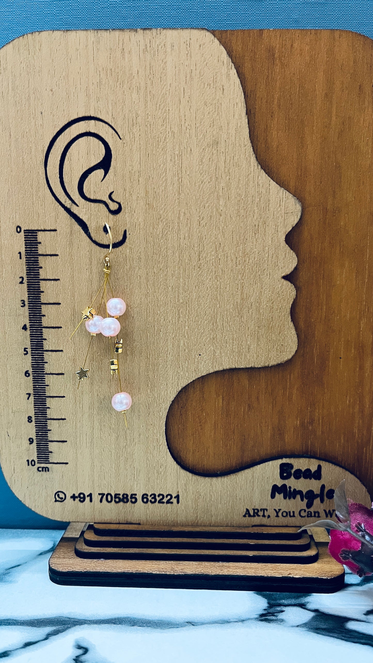 Pink Star Delight Necklace Set