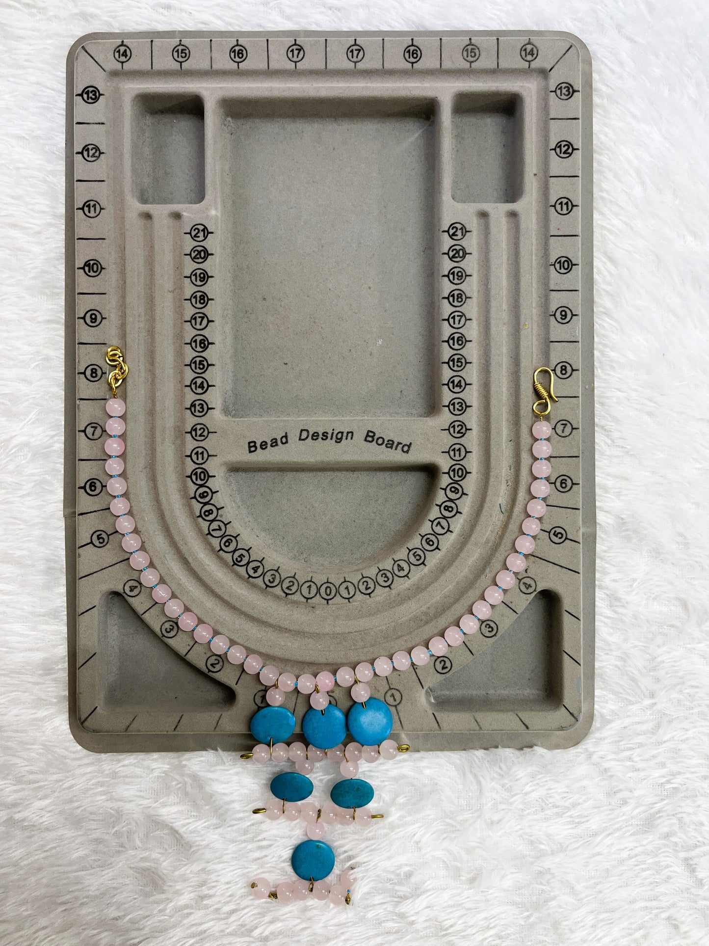 Turquoise Blossom Necklace Set