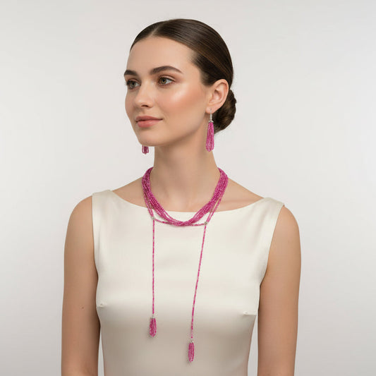 Pink Duo Hydro Necklace Set