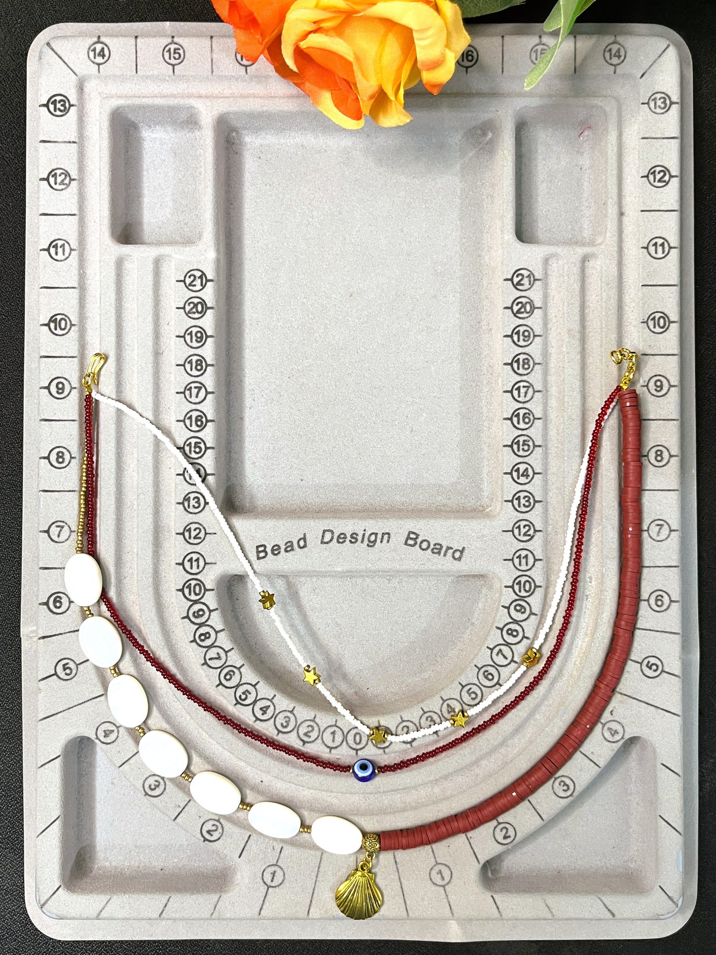 Parry Red Fusion Necklace Set