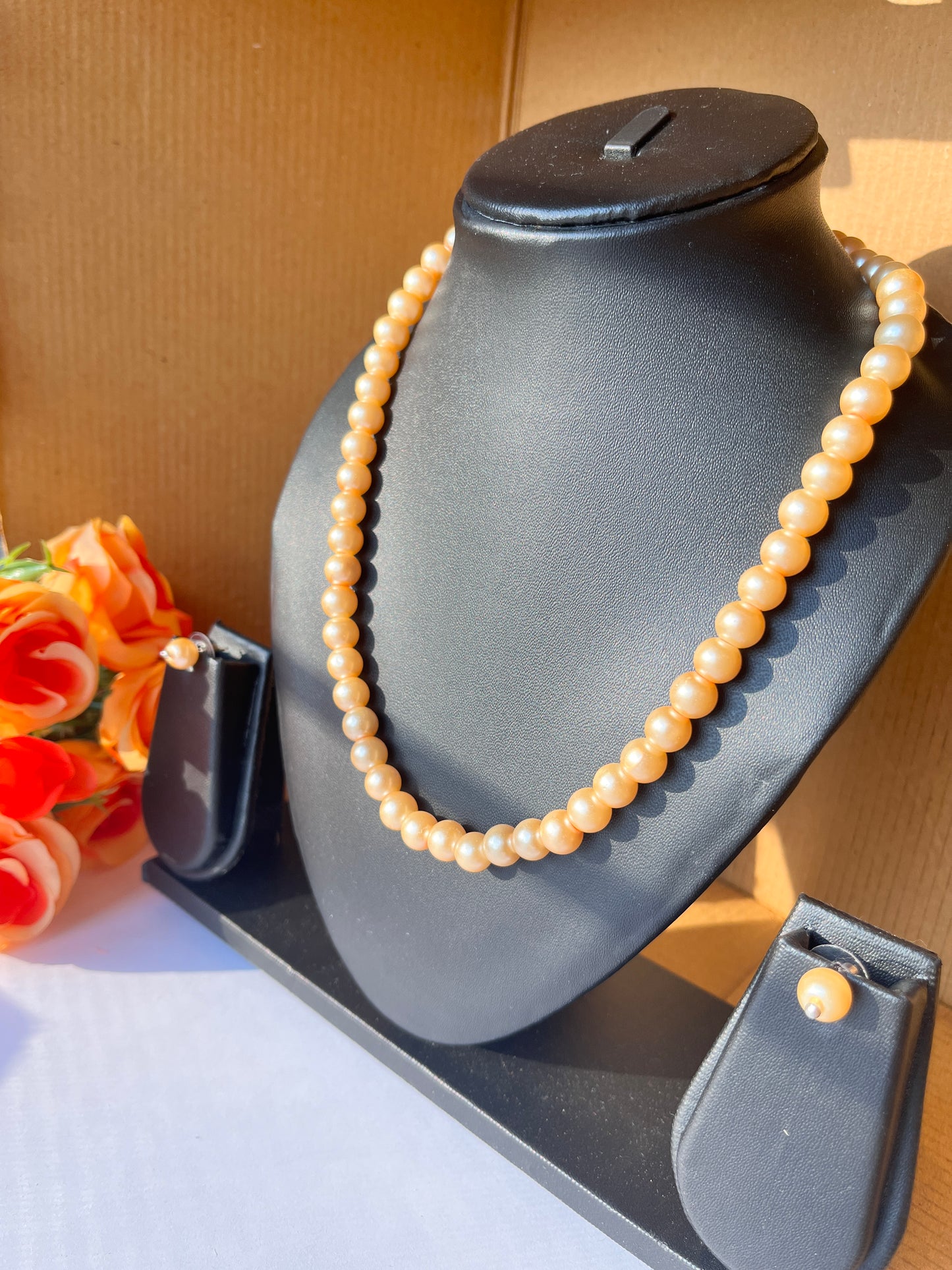 Elegant Single-Line Pearl Mala