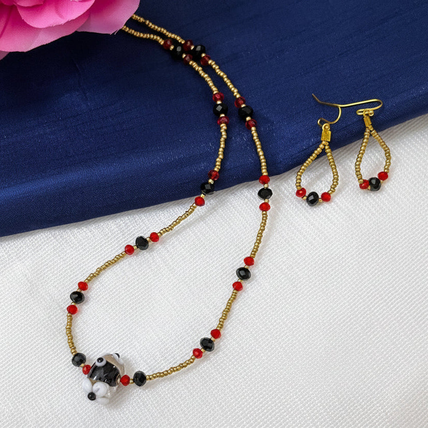 Timeless Lampwork Beauty Necklace Set