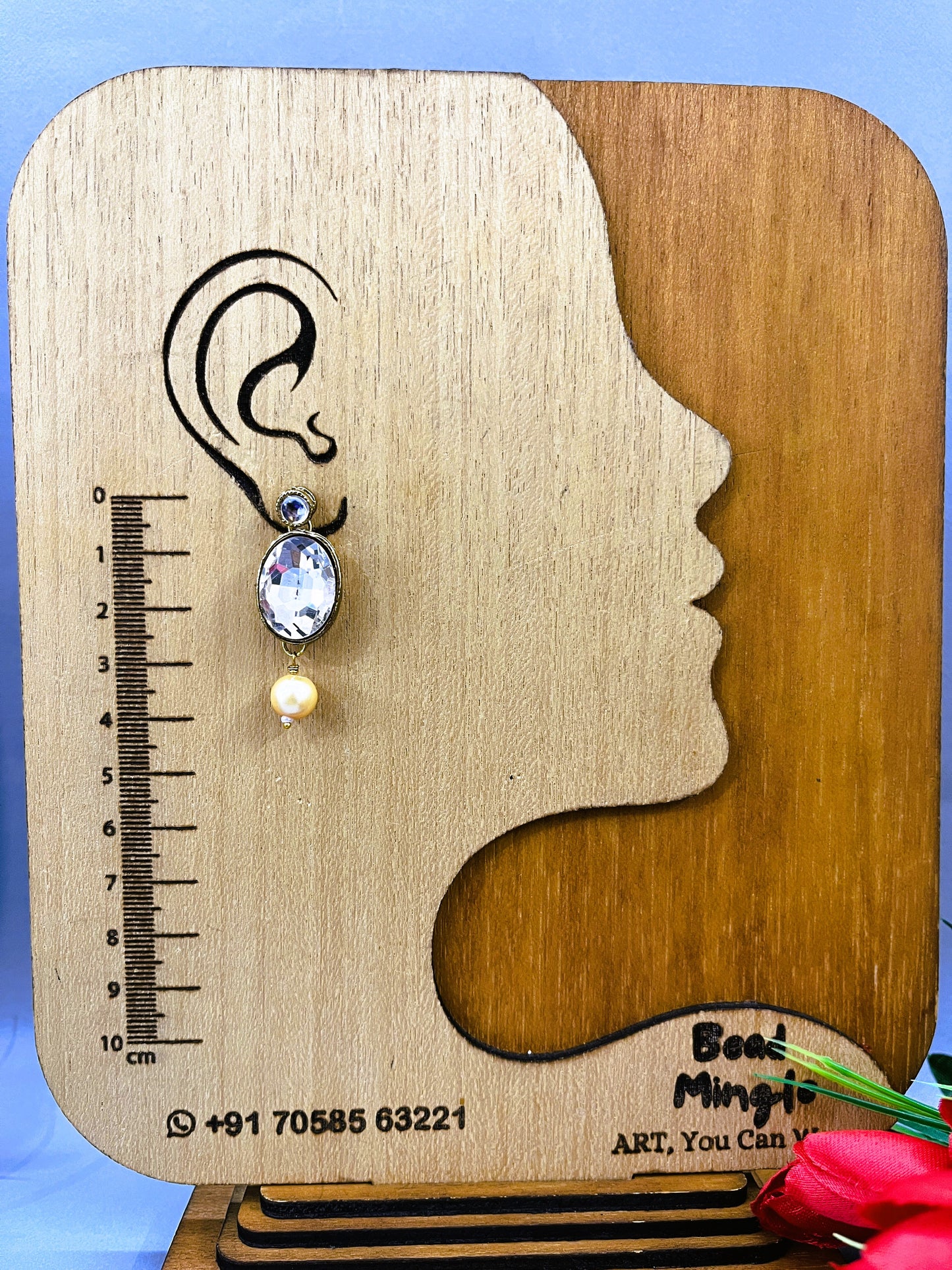 Opulent Kundan Pearl Necklace Set