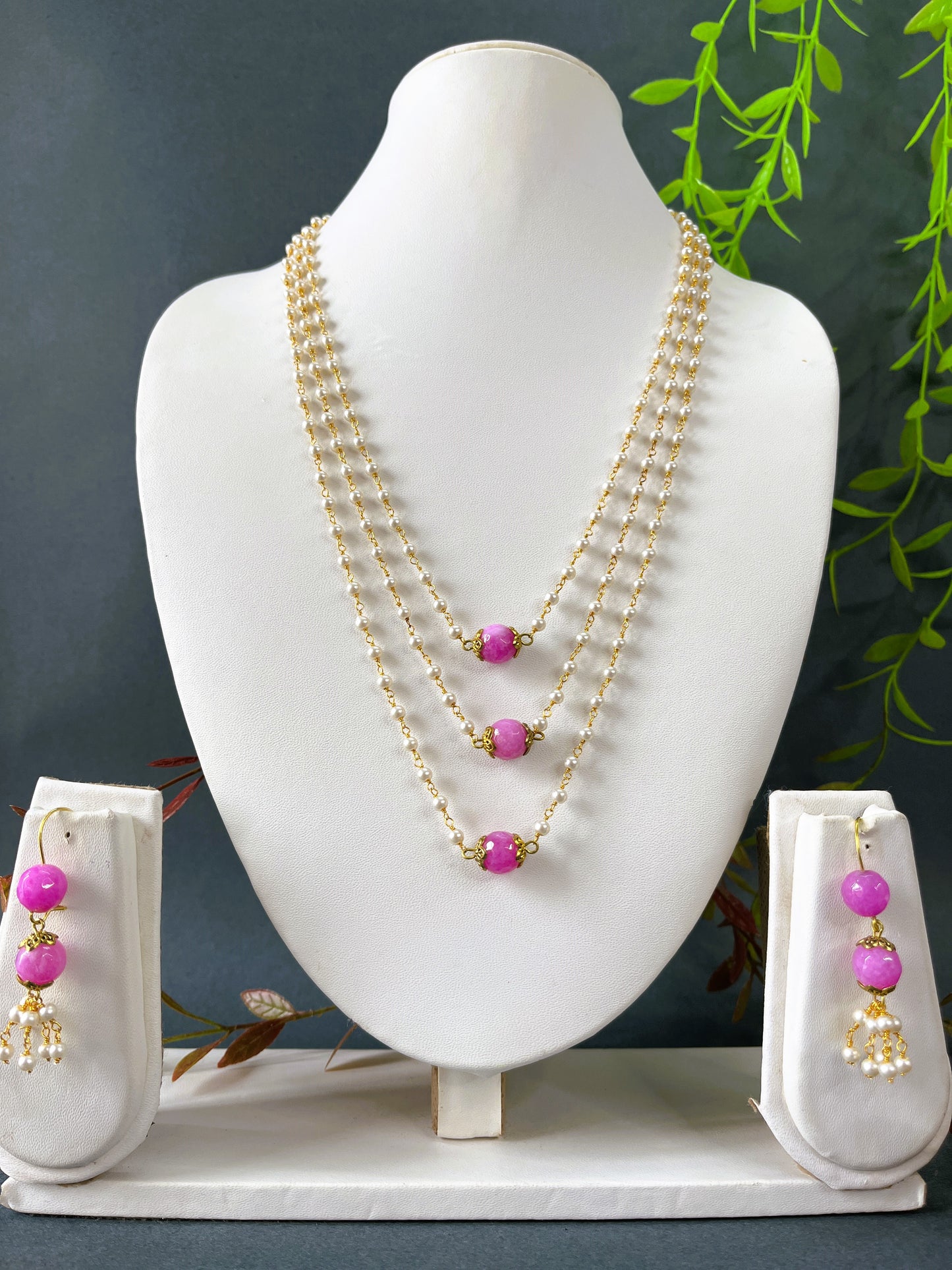 Heritage Pearl Symphony Necklace Set