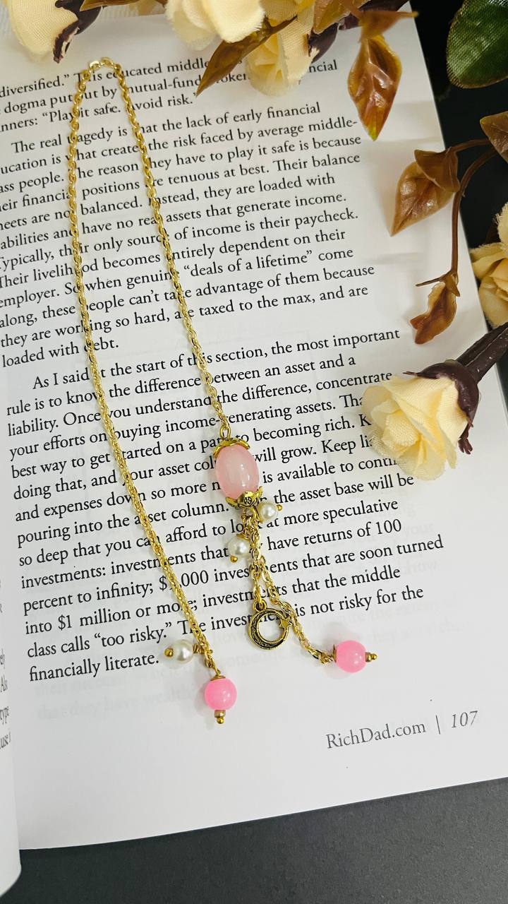 Elegant Beaded Bookmark