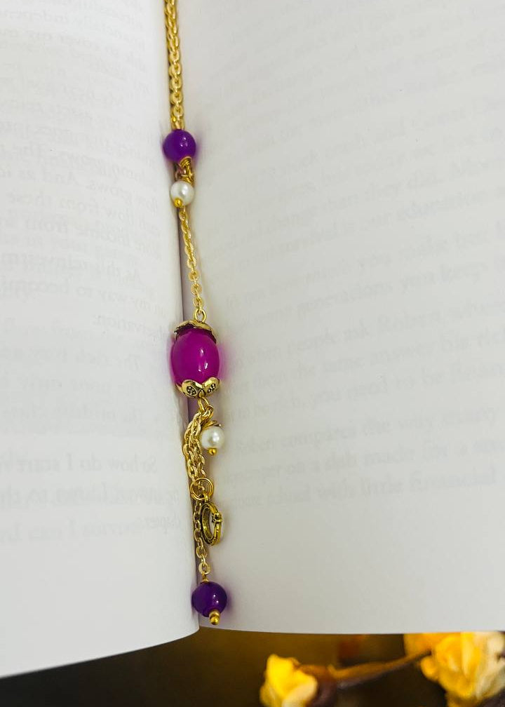 Elegant Beaded Bookmark