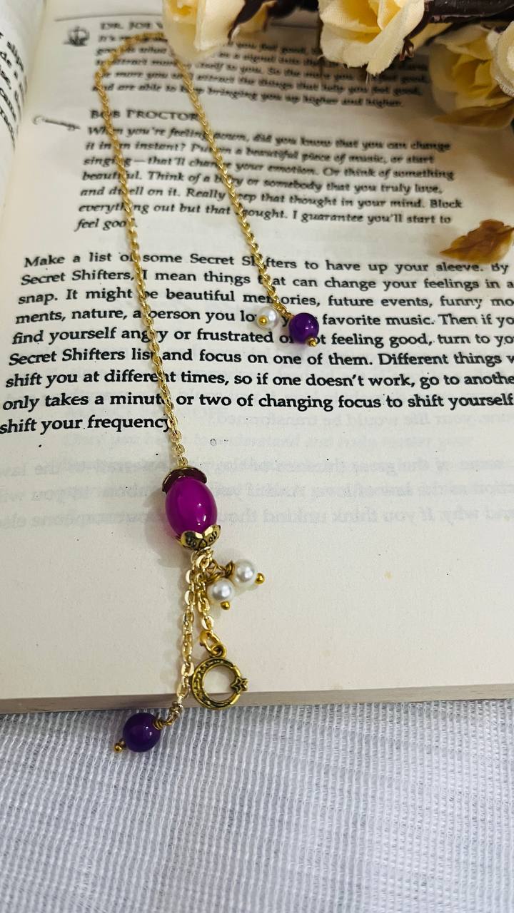 Elegant Beaded Bookmark