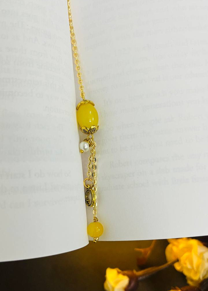 Elegant Beaded Bookmark