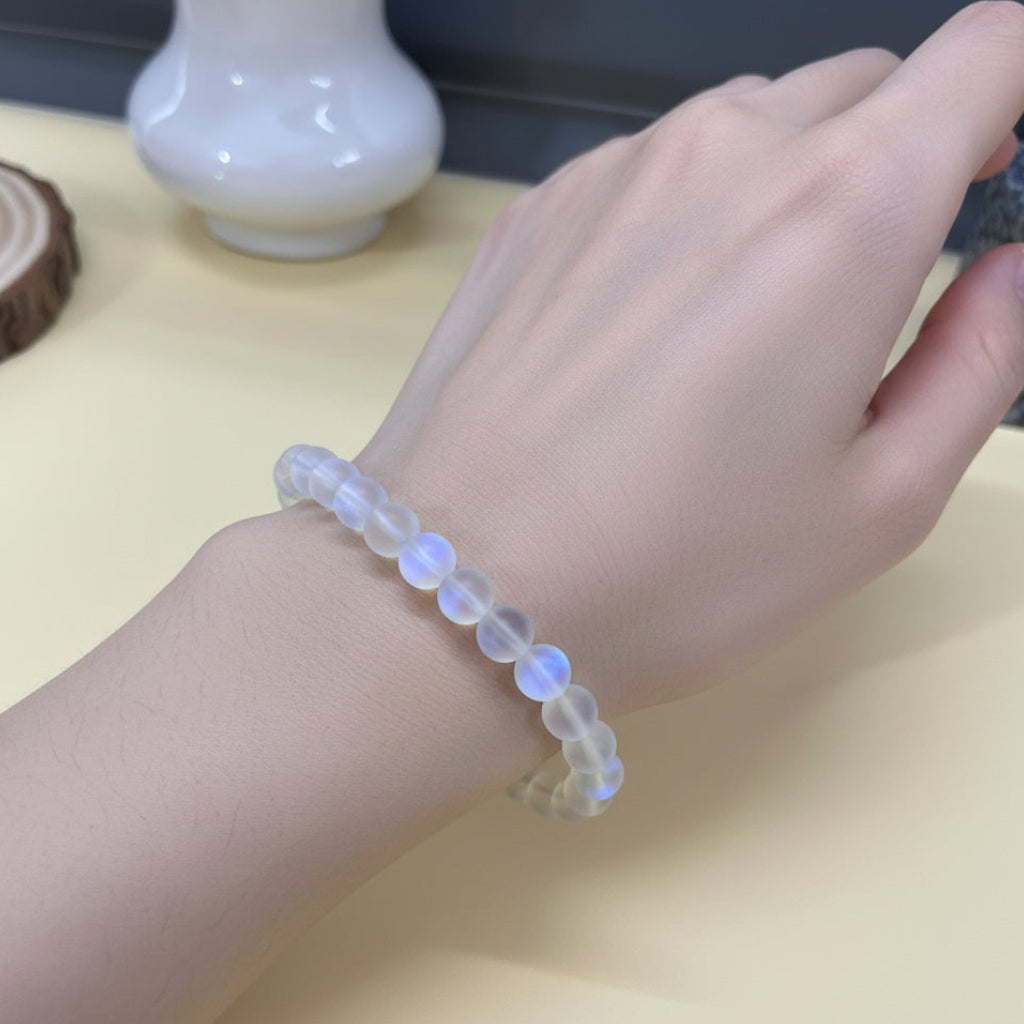 Milky Clear Mermaid Bracelet