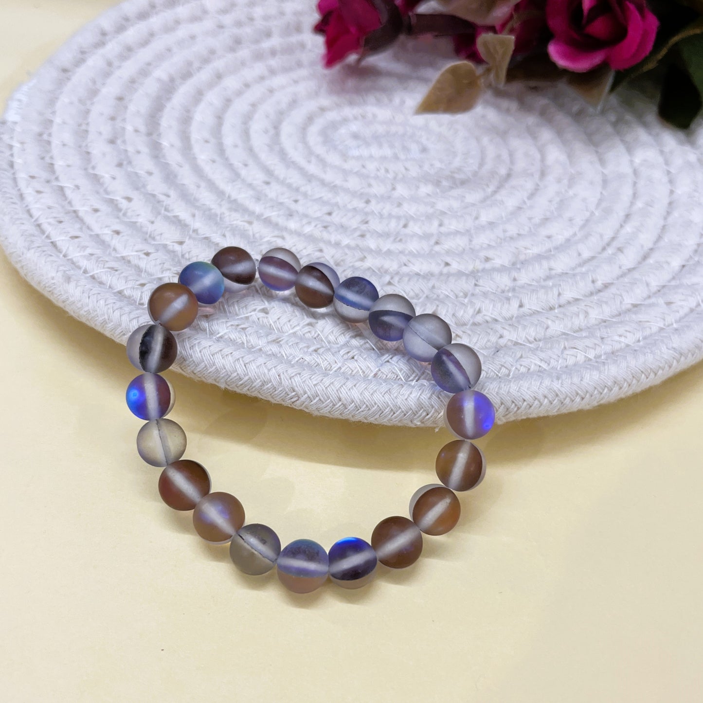 Midnight Grey Mermaid Bracelet