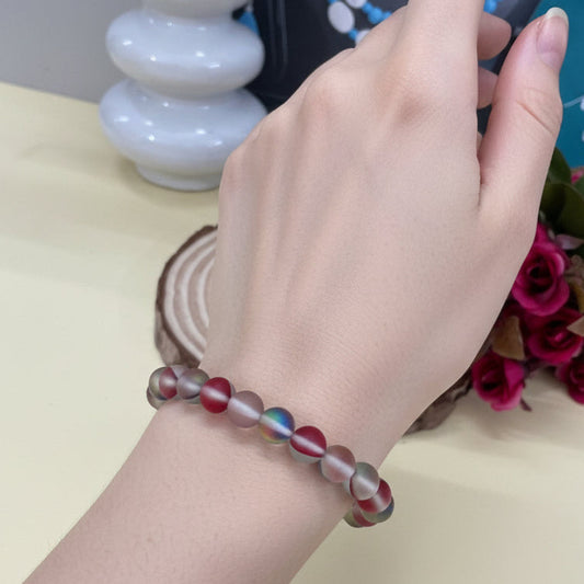 Red Sunset Mermaid Aura Bracelet