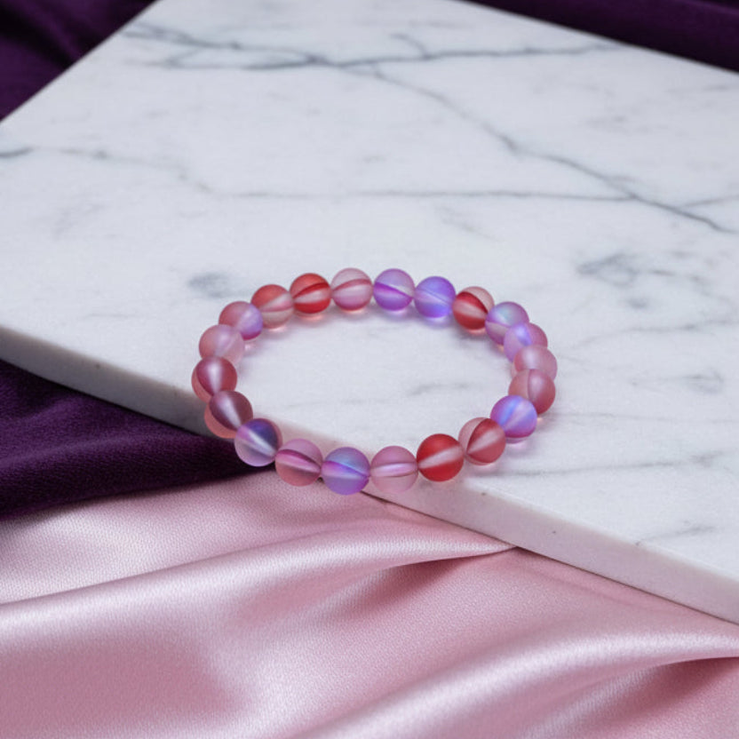 Rose Ember Mermaid Bracelet