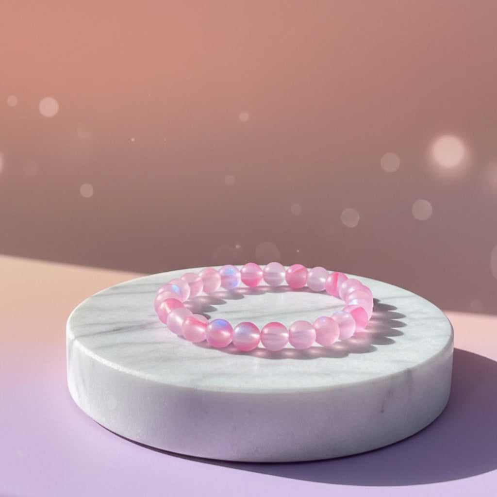 Soft Pink Mermaid Bracelet