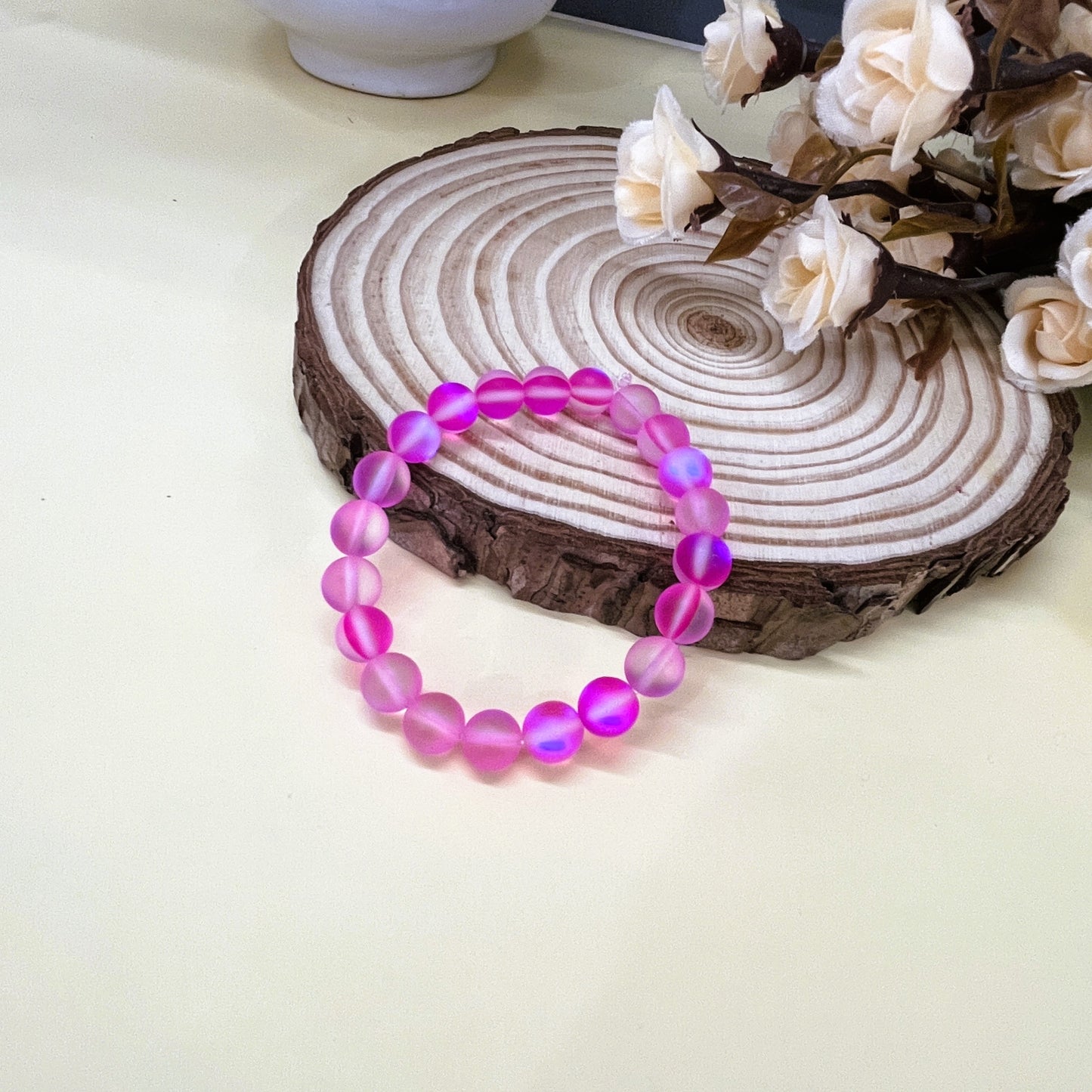 Blush Pink Mermaid Bracelet