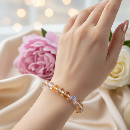 Amber Glow Mermaid Bracelet