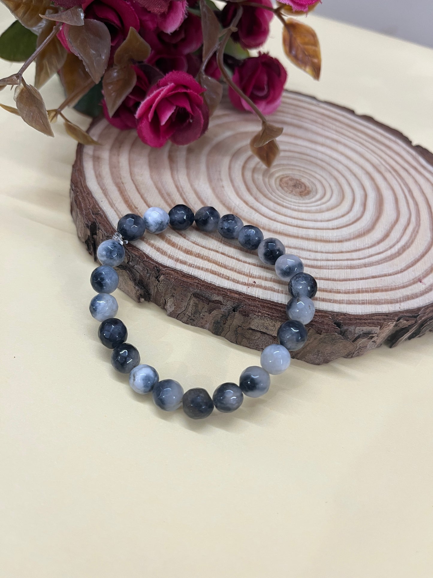 Inner Stability Zebra Jasper Bracelet