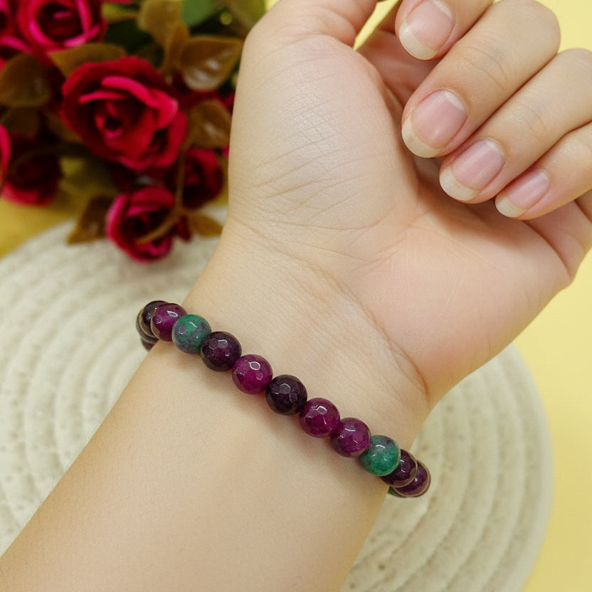Vital Energy Ruby Zoisite Bracelet
