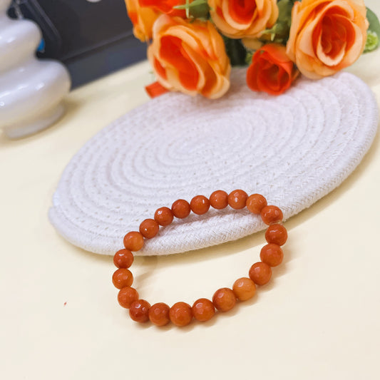 Warm Energy Carnelian Agate Bracelet