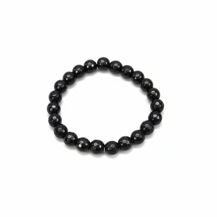 Inner Strength Black Onyx Agate Bracelet