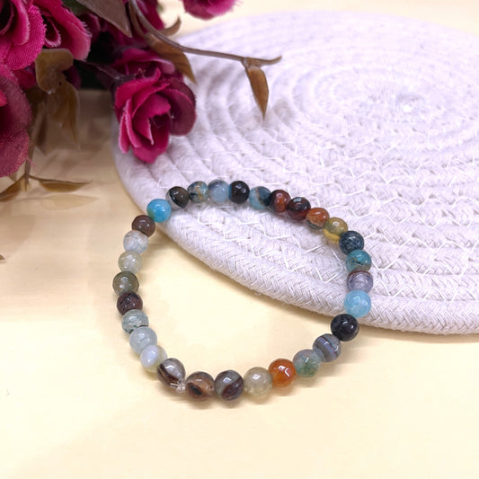 Rooted Balance Indian Agate Bracelet