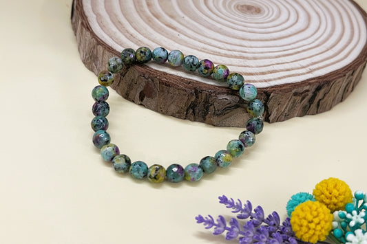 Hopeful Growth African Turquoise Bracelet