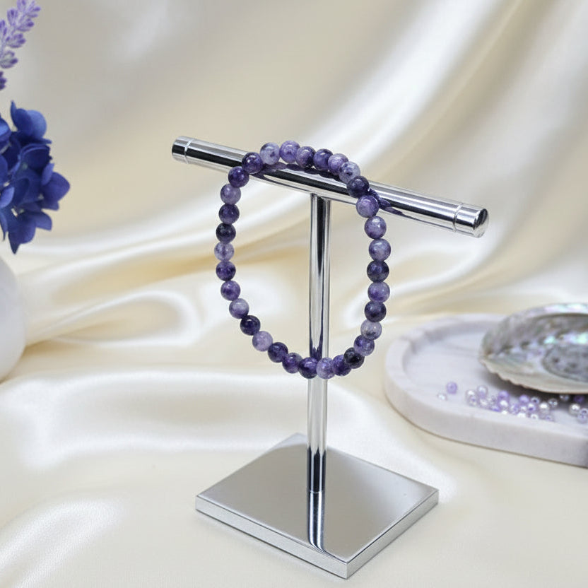 Calm Clarity Amethyst Bracelet