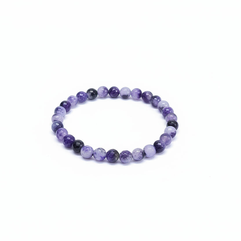 Calm Clarity Amethyst Bracelet