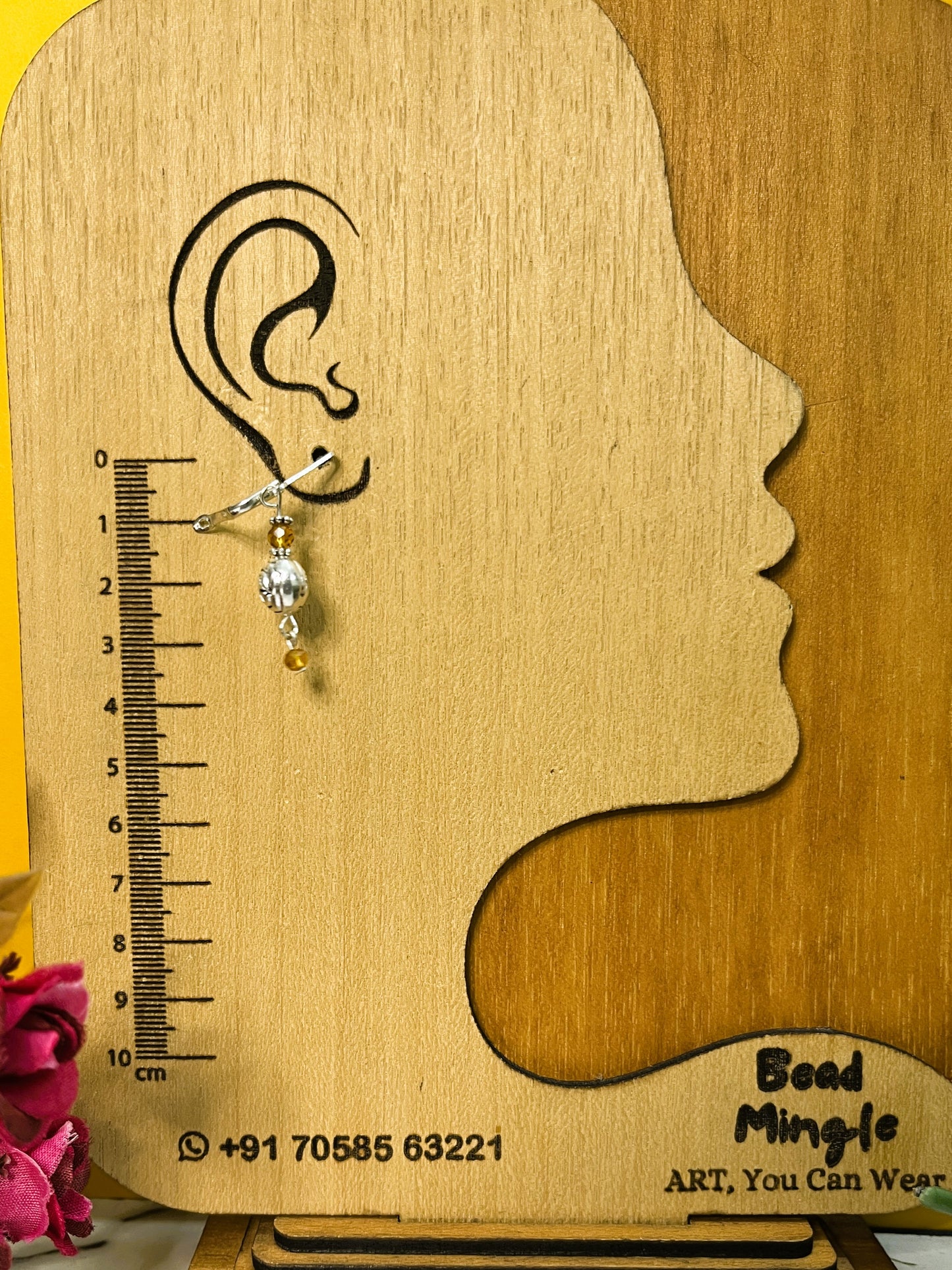 Brown Citrine Crystal Necklace Set