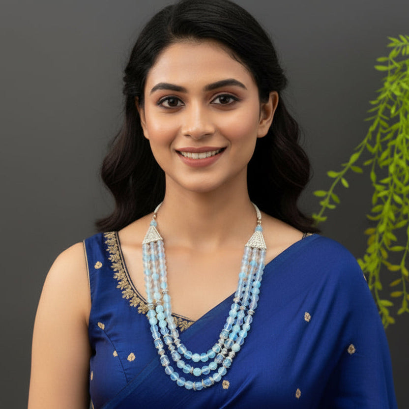 Ocean Blue Radiance Necklace Set