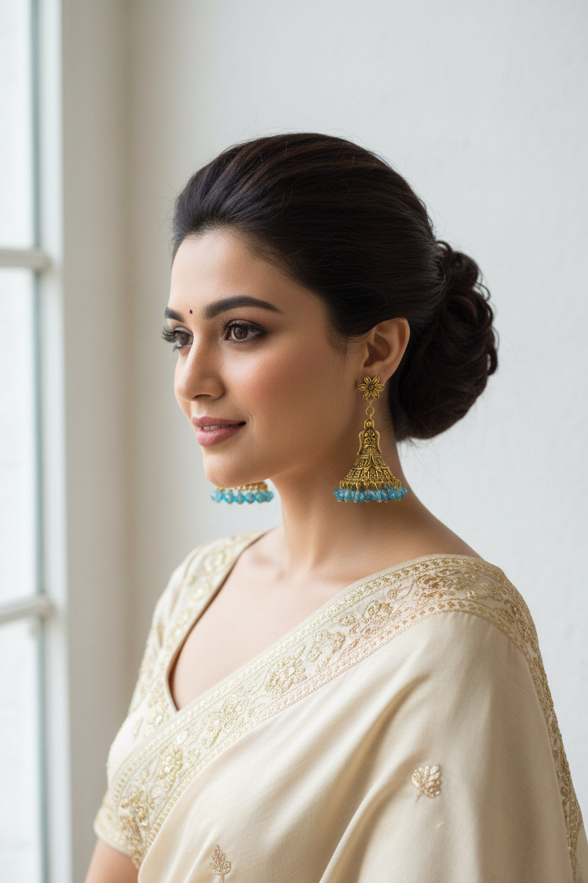 Saanjh Jhumka Earrings