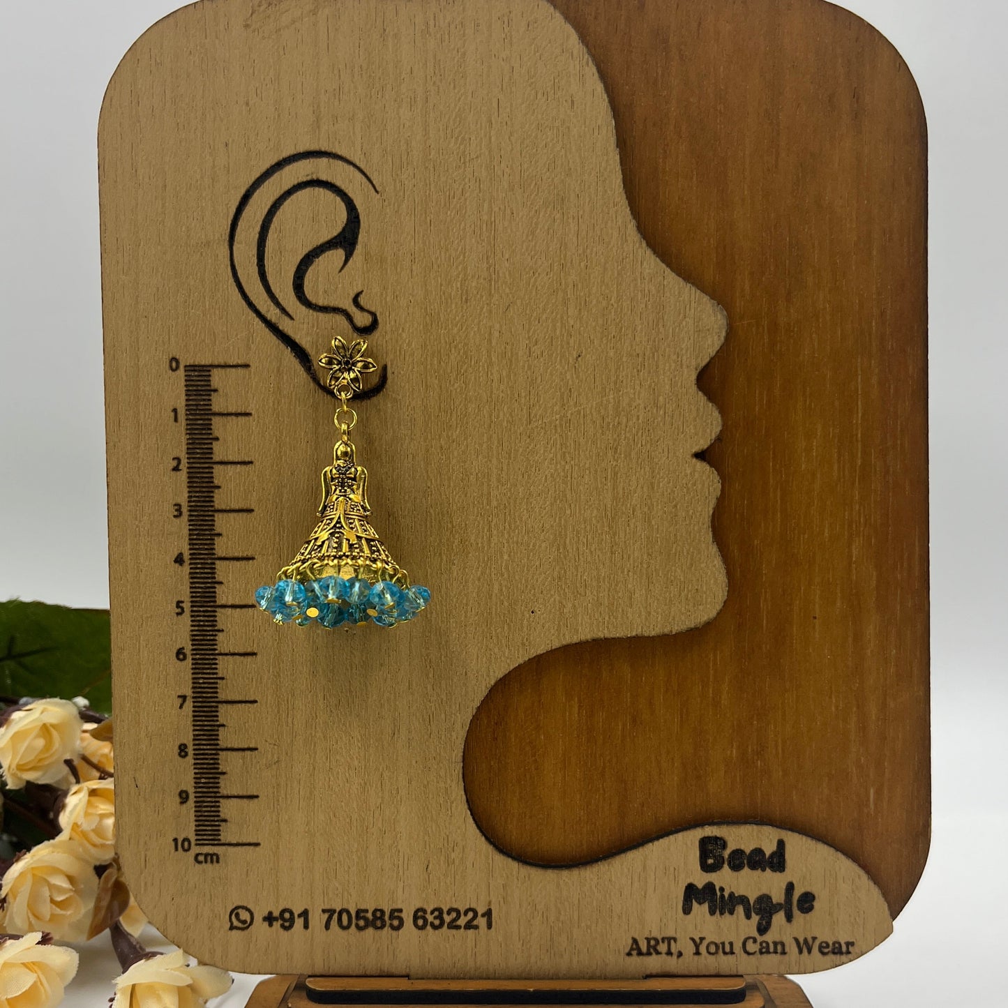 Saanjh Jhumka Earrings