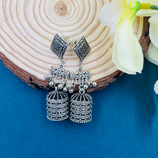 Heritage Jhumka Drop Earrings