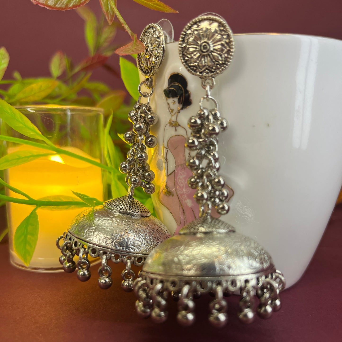 Khankti Jhumka Earrings