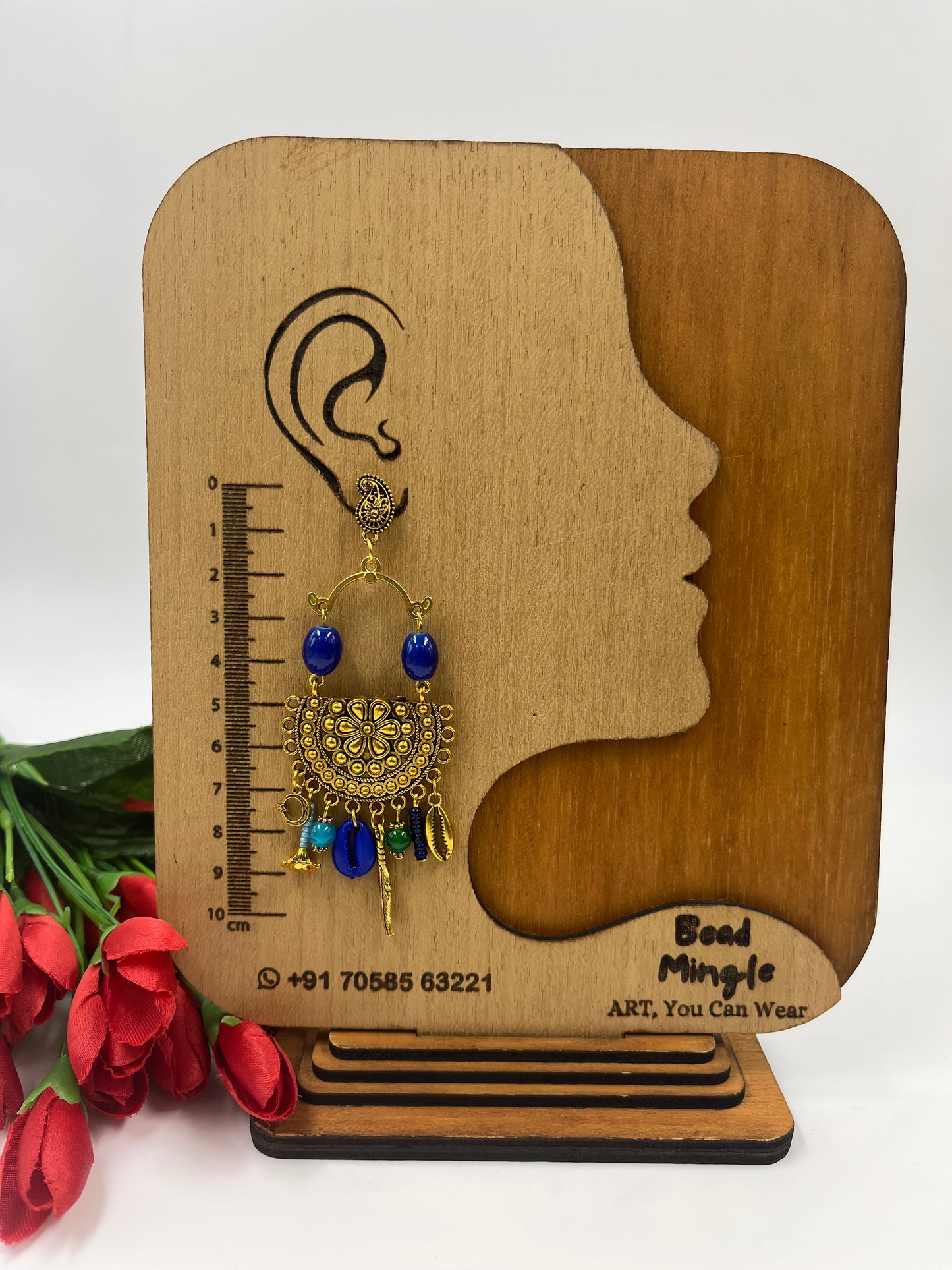 Rhythm Chandbali Earrings