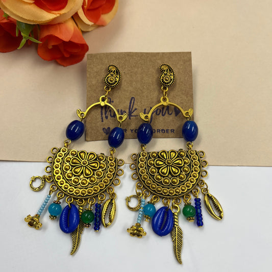 Rhythm Chandbali Earrings