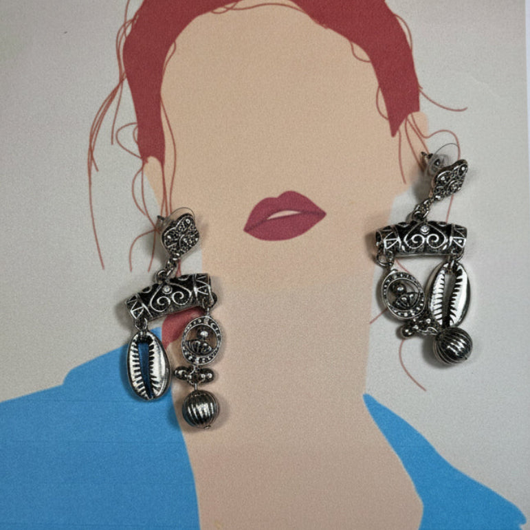 Whispering Charms Drop Earrings