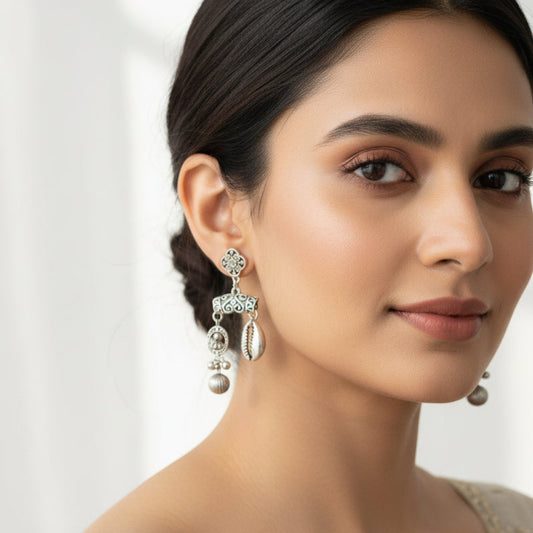 Whispering Charms Drop Earrings