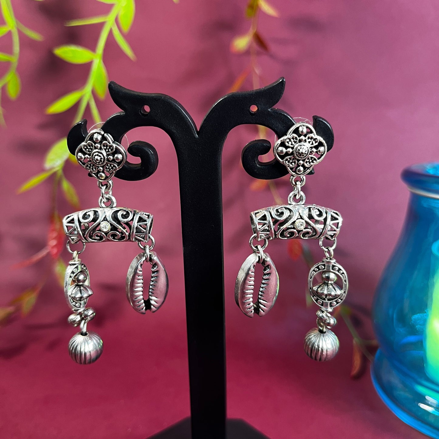 Whispering Charms Drop Earrings